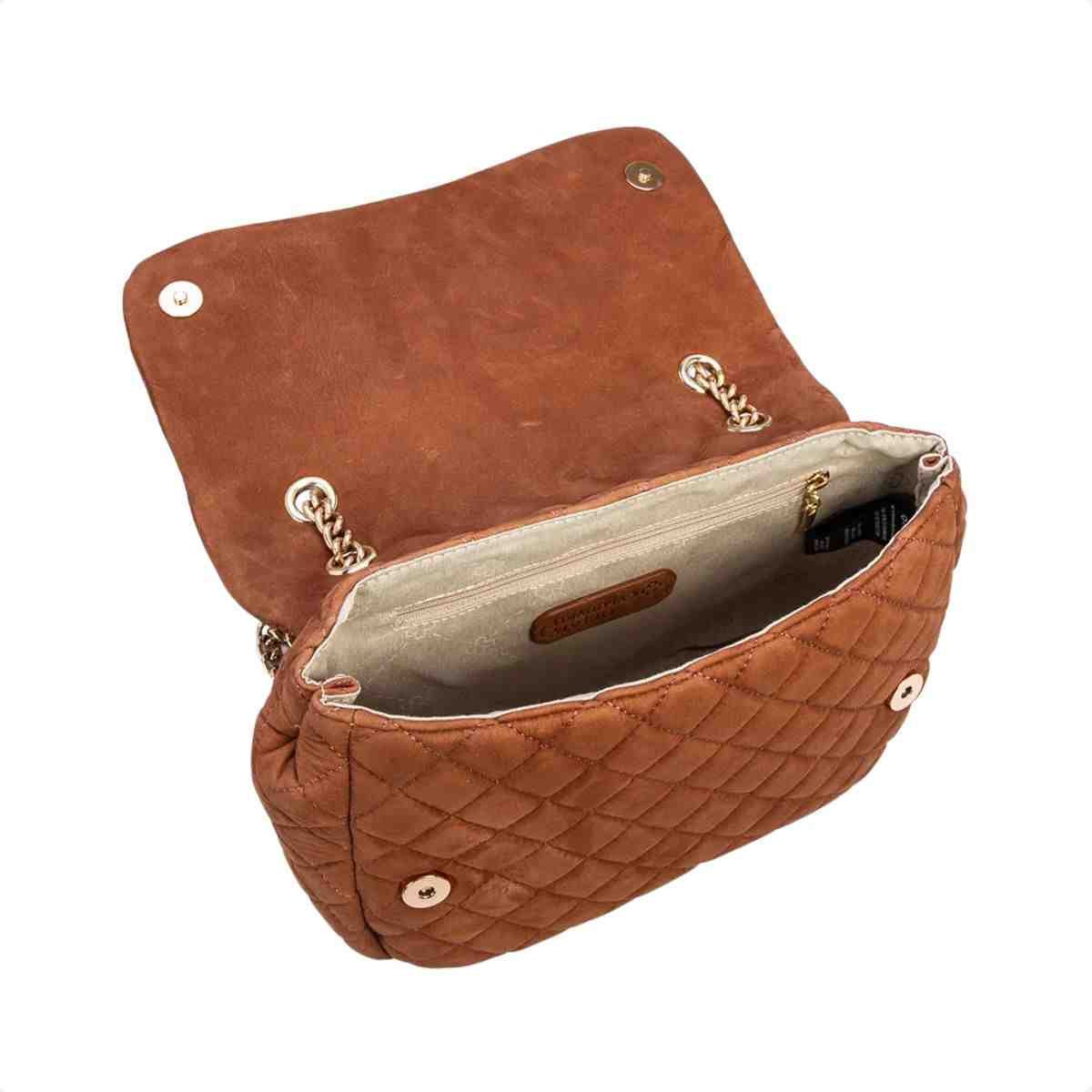 Bolsa Tiracolo Feminino Capodarte Marrom Marrom 3