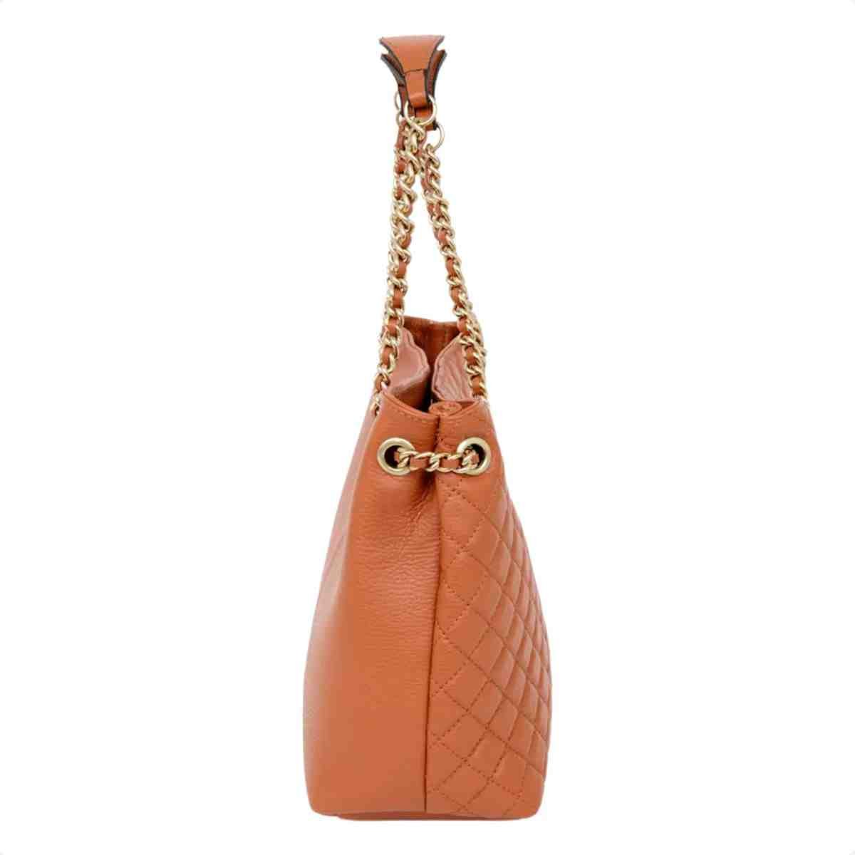 Bolsa Tiracolo Feminino Capodarte Marrom Marrom 3