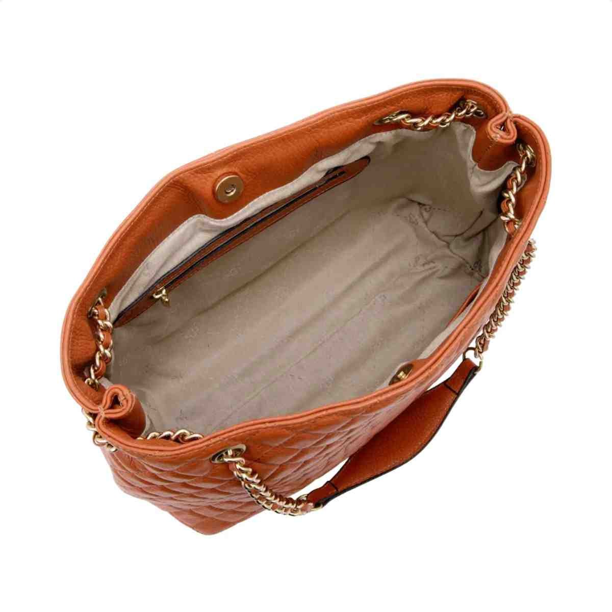 Bolsa Tiracolo Feminino Capodarte Marrom Marrom 6
