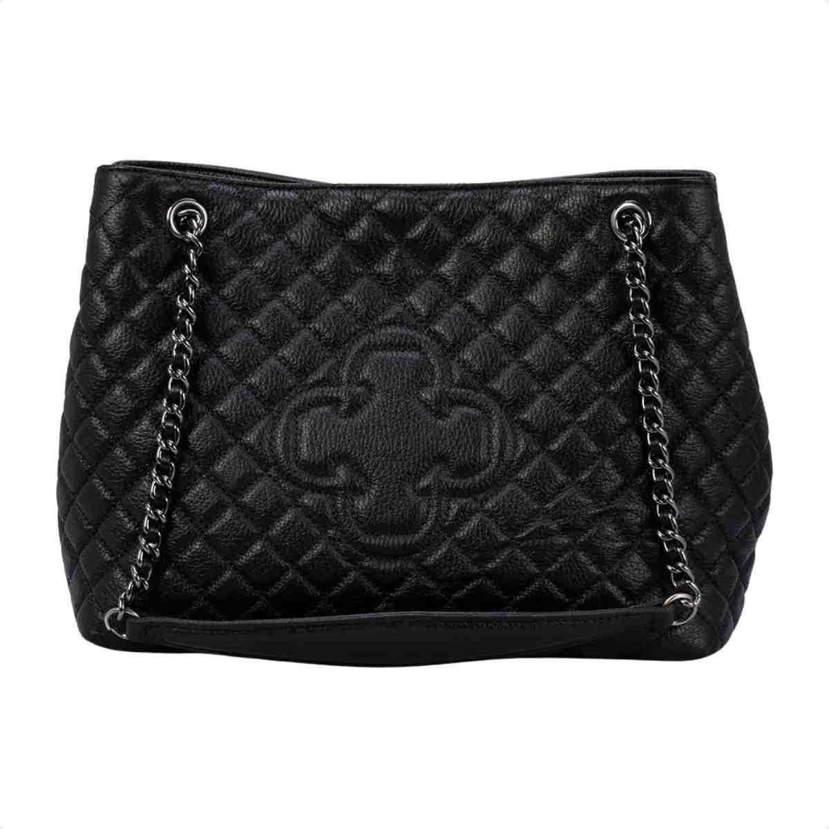Bolsa Tiracolo Feminino Capodarte Preto Preto 6
