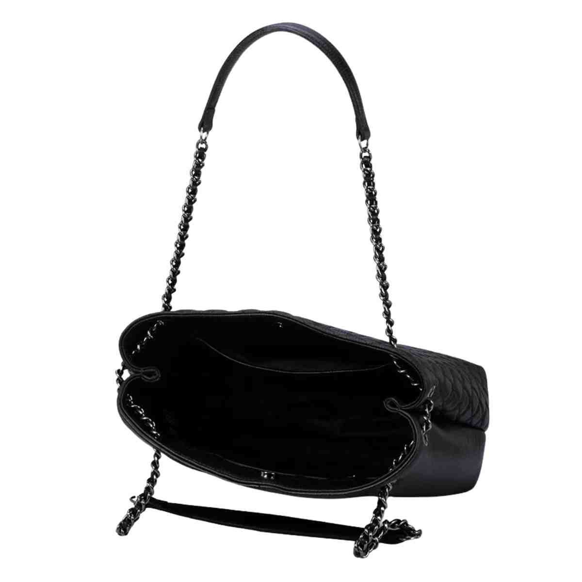 Bolsa Tiracolo Feminino Capodarte Preto Preto 2
