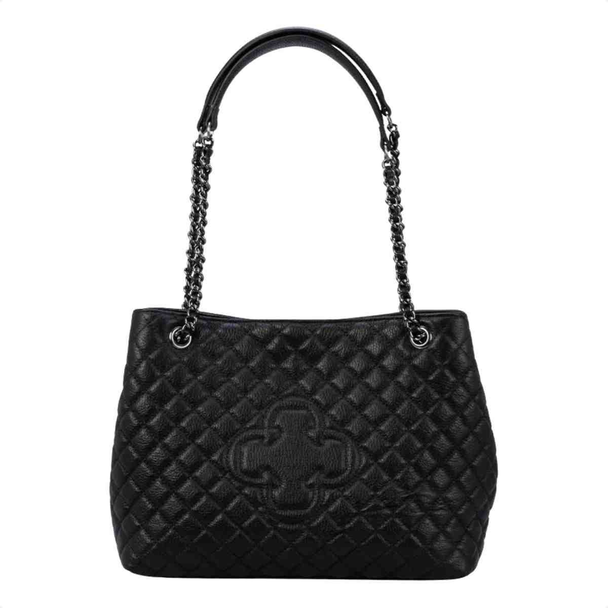 Bolsa Tiracolo Feminino Capodarte Preto Preto 3