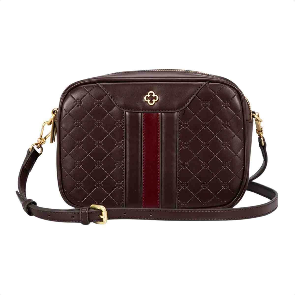 Bolsa Tiracolo Feminino Capodarte Café Marrom 1