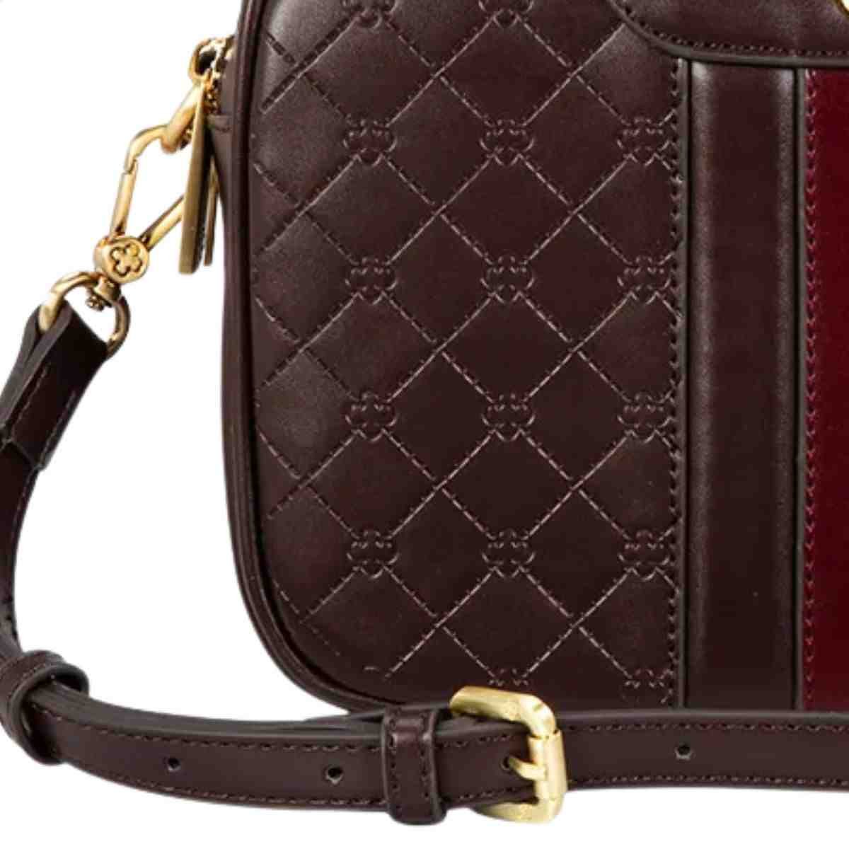 Bolsa Tiracolo Feminino Capodarte Café Marrom 6