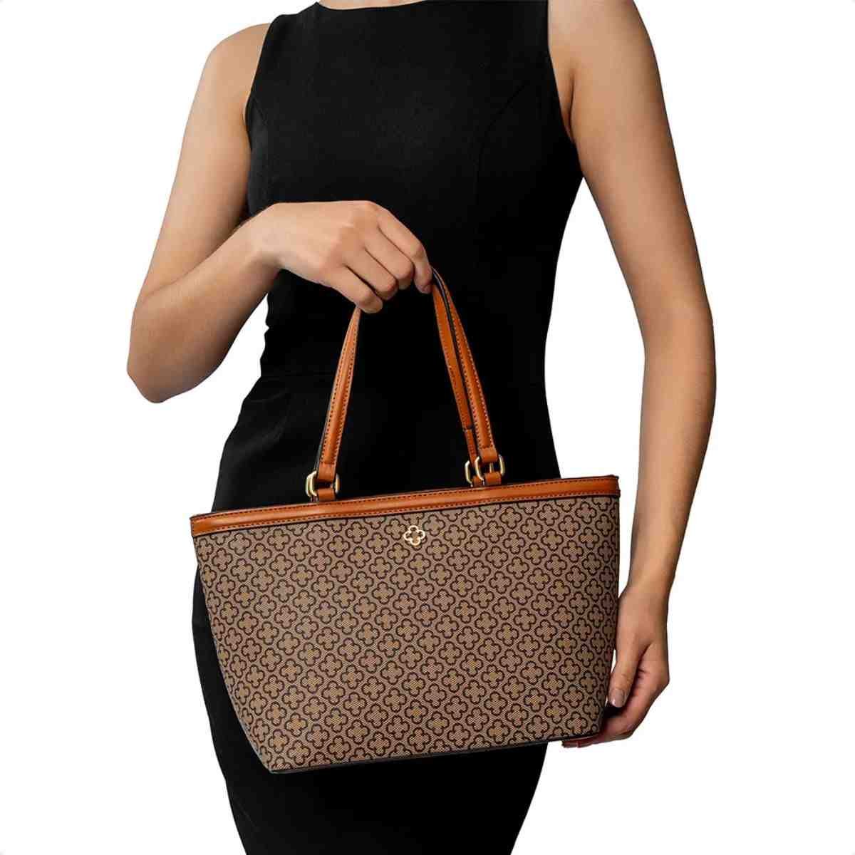 Bolsa Tiracolo Feminina Capodarte Bege Bege/Nocciola 2