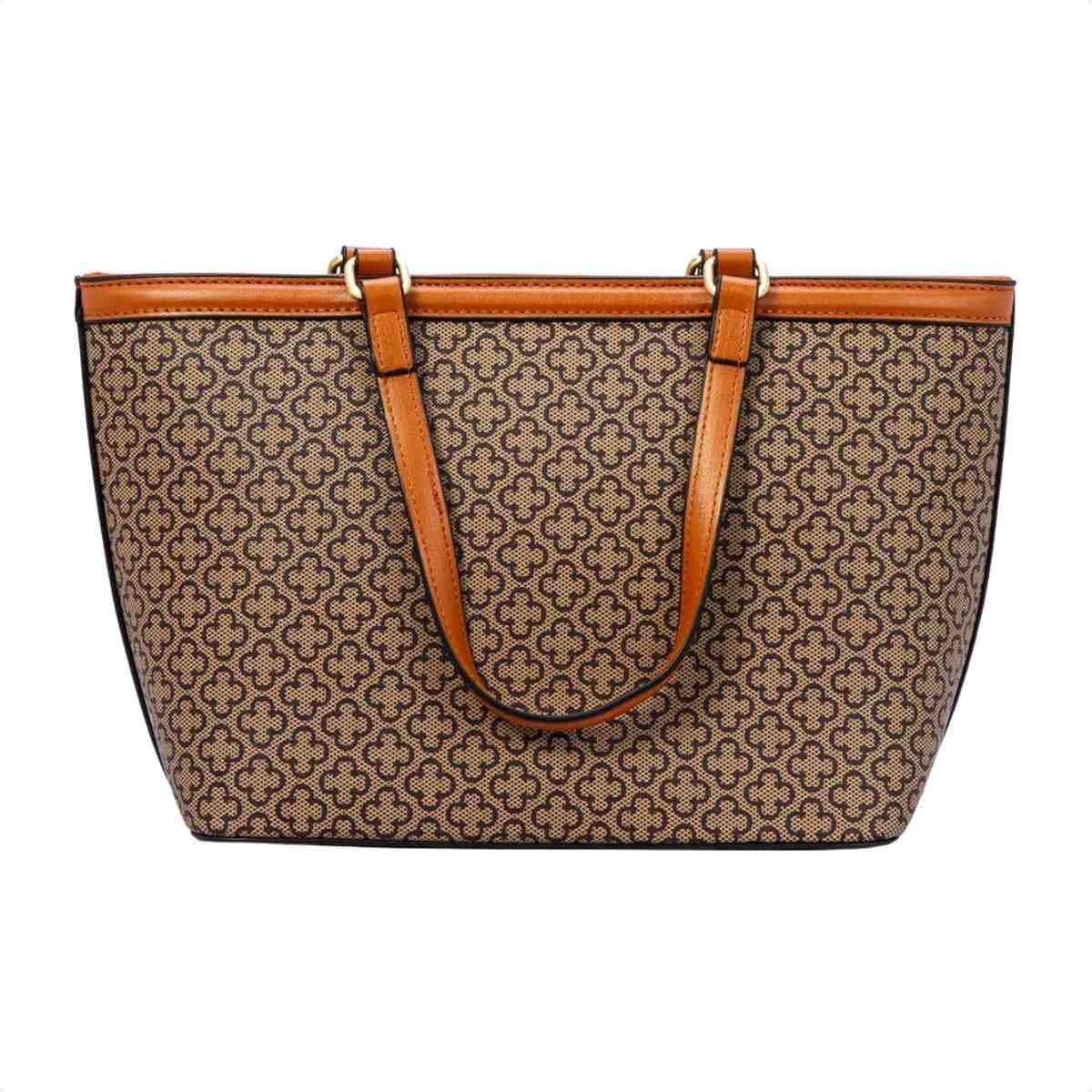 Bolsa Tiracolo Feminina Capodarte Bege Bege/Nocciola 5