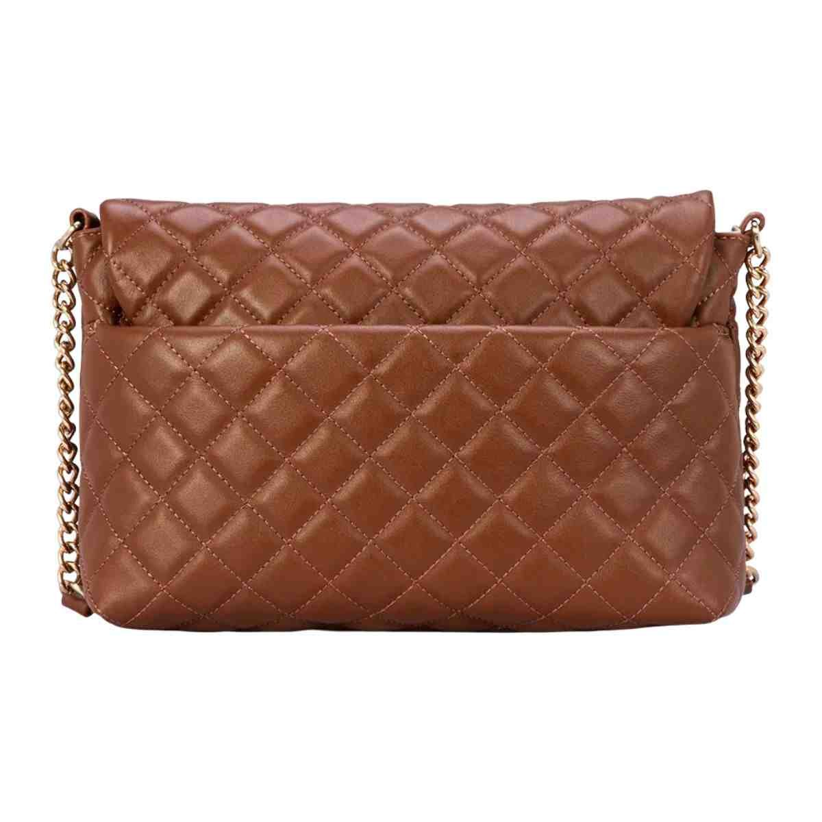 Bolsa Tiracolo Feminino Capodarte Marrom Marrom 4