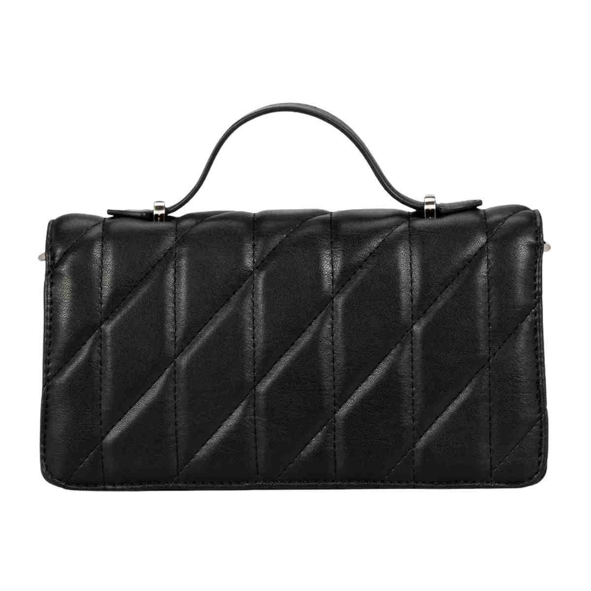 Bolsa Tiracolo Feminino Capodarte Preto Preto 6