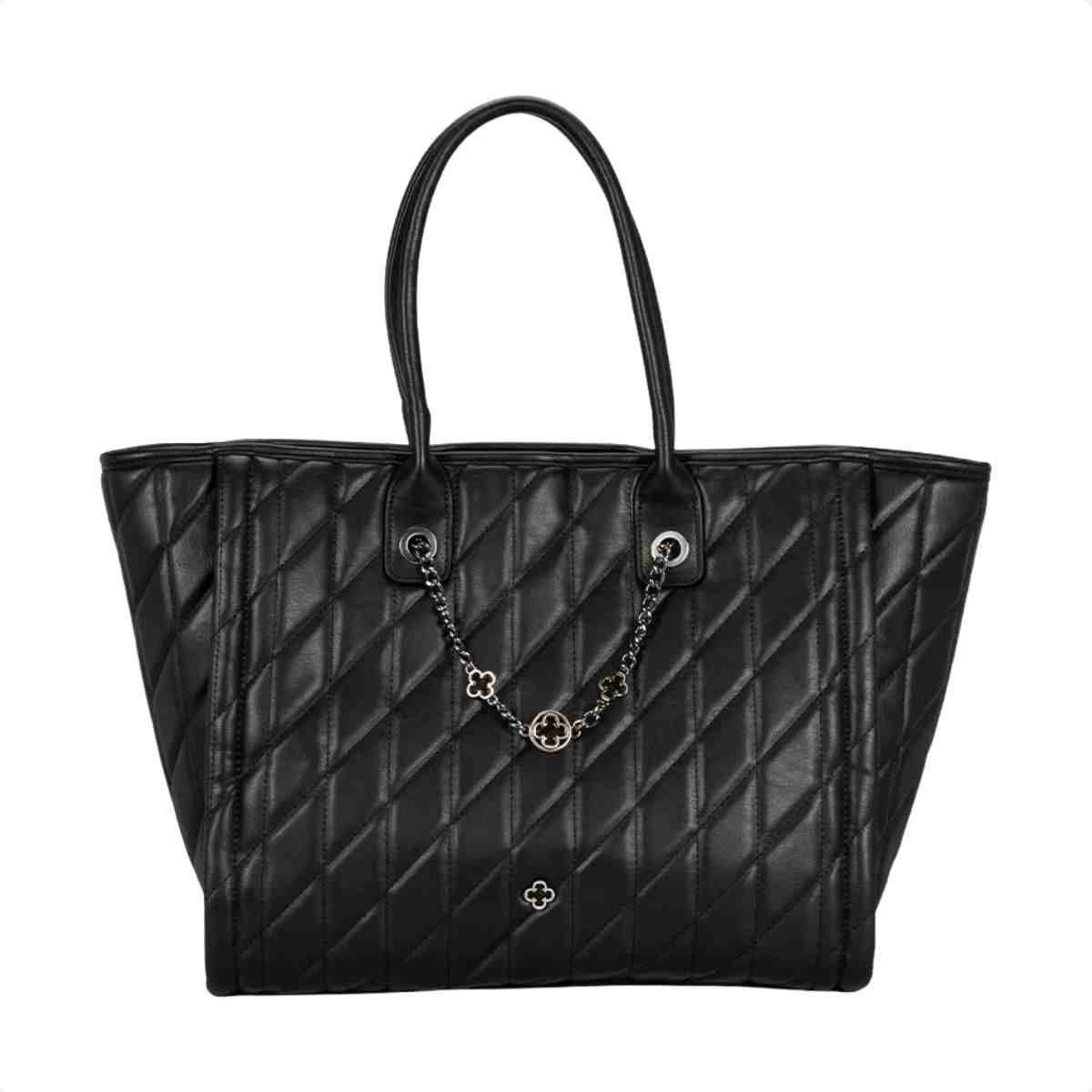 Bolsa Tiracolo Feminino Capodarte Preto