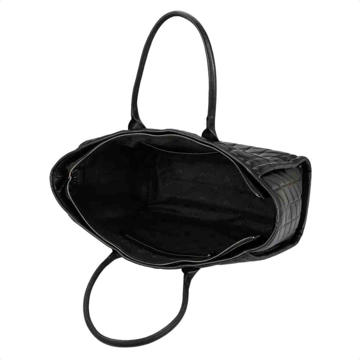 Bolsa Tiracolo Feminino Capodarte Preto Preto 5