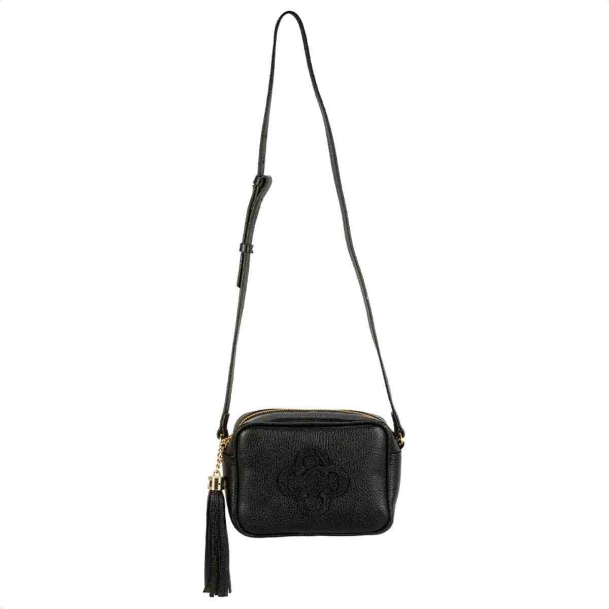 Bolsa Tiracolo Feminino Capodarte Preto Preto 3