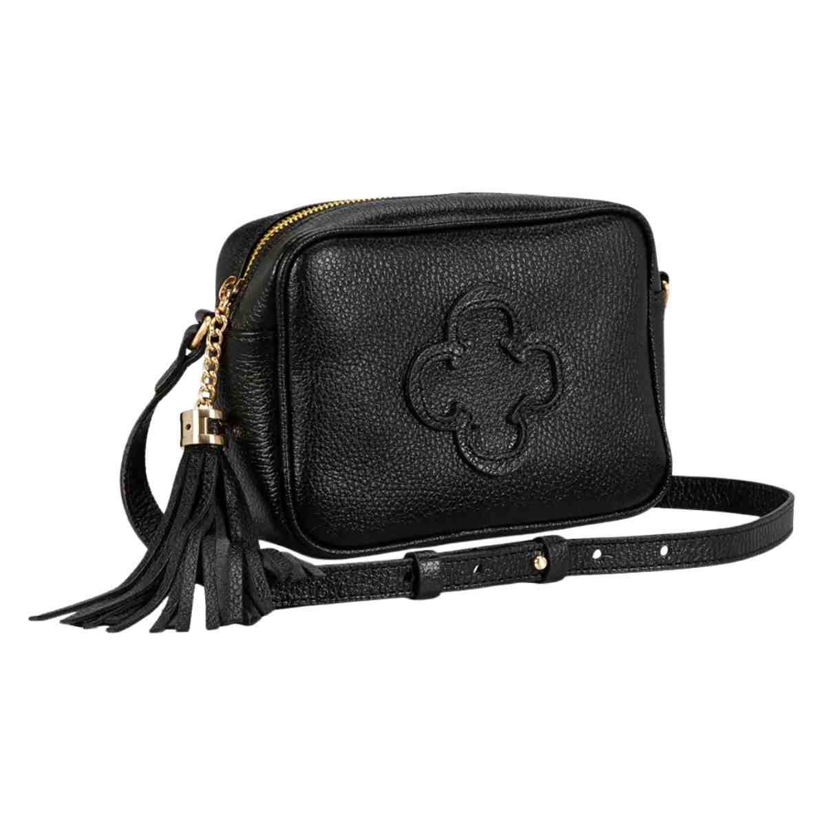 Bolsa Tiracolo Feminino Capodarte Preto Preto 5
