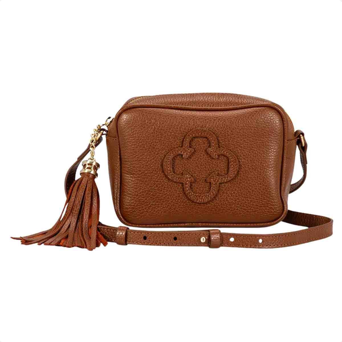 Bolsa Tiracolo Feminino Capodarte Marrom
