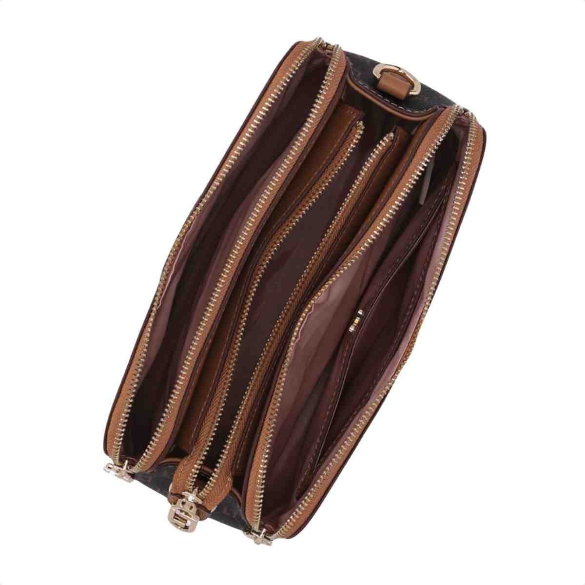 Bolsa Tiracolo Feminino Luz Da Lua Bella Mocca Mocca 5