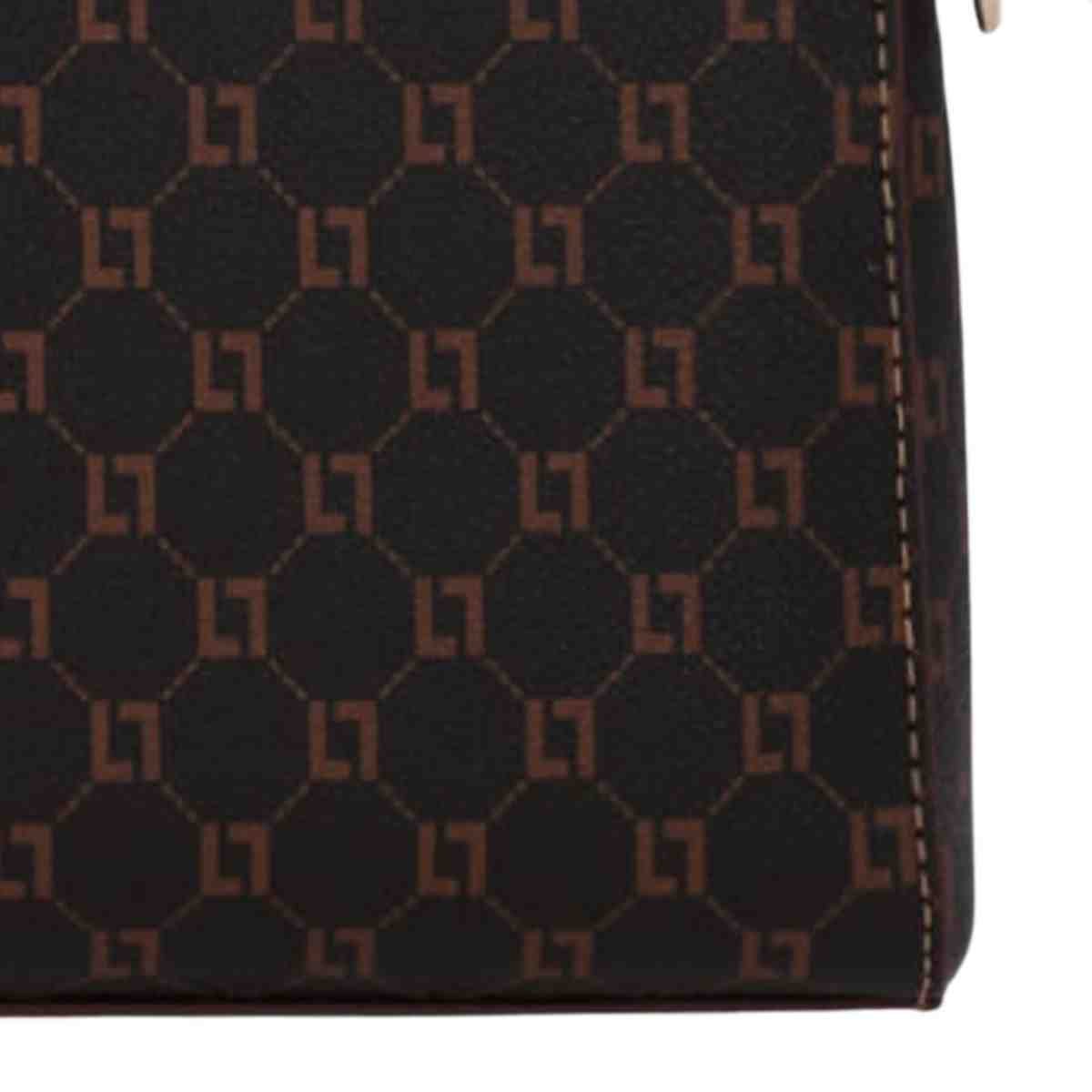 Bolsa Tiracolo Feminino Luz Da Lua Bella Mocca Mocca 6
