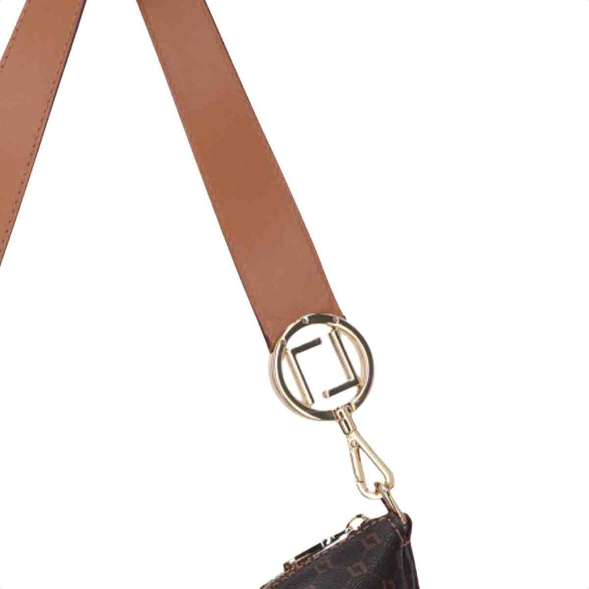 Bolsa Tiracolo Feminino Luz Da Lua Mocca Mocca 5
