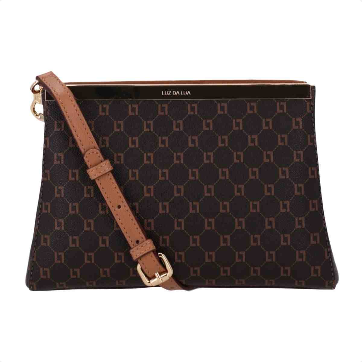 Bolsa Transversal Feminina Luz Da Lua Mocca