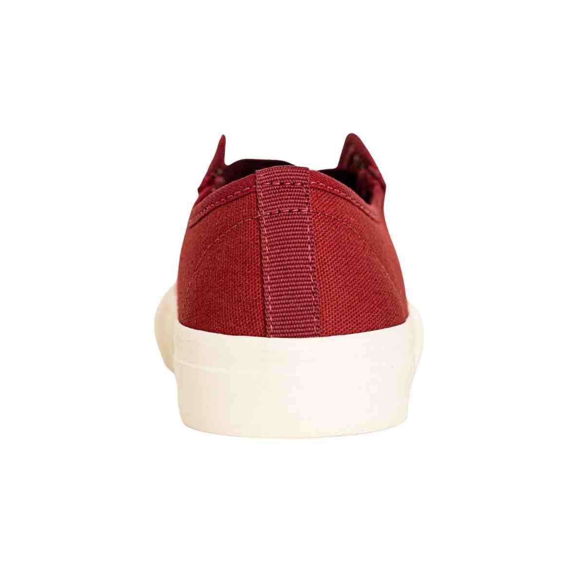 Tênis Feminino Dm Urban Slip On Vinho Vermelho/Off White 4