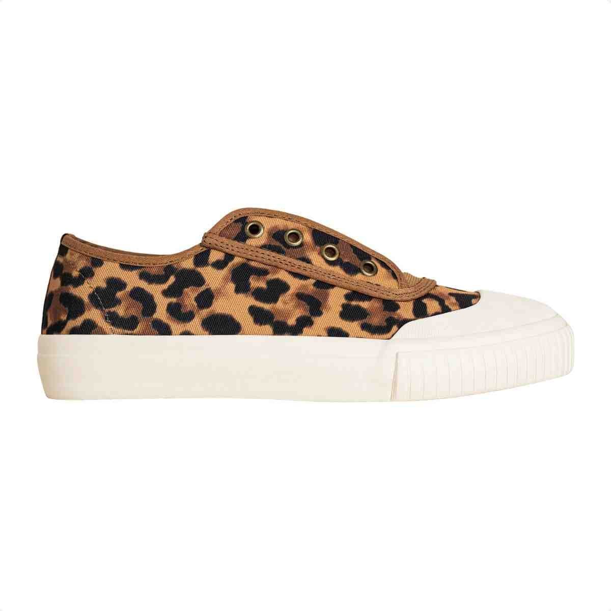 Tênis Feminino Dm Urban Slip On Animal Print