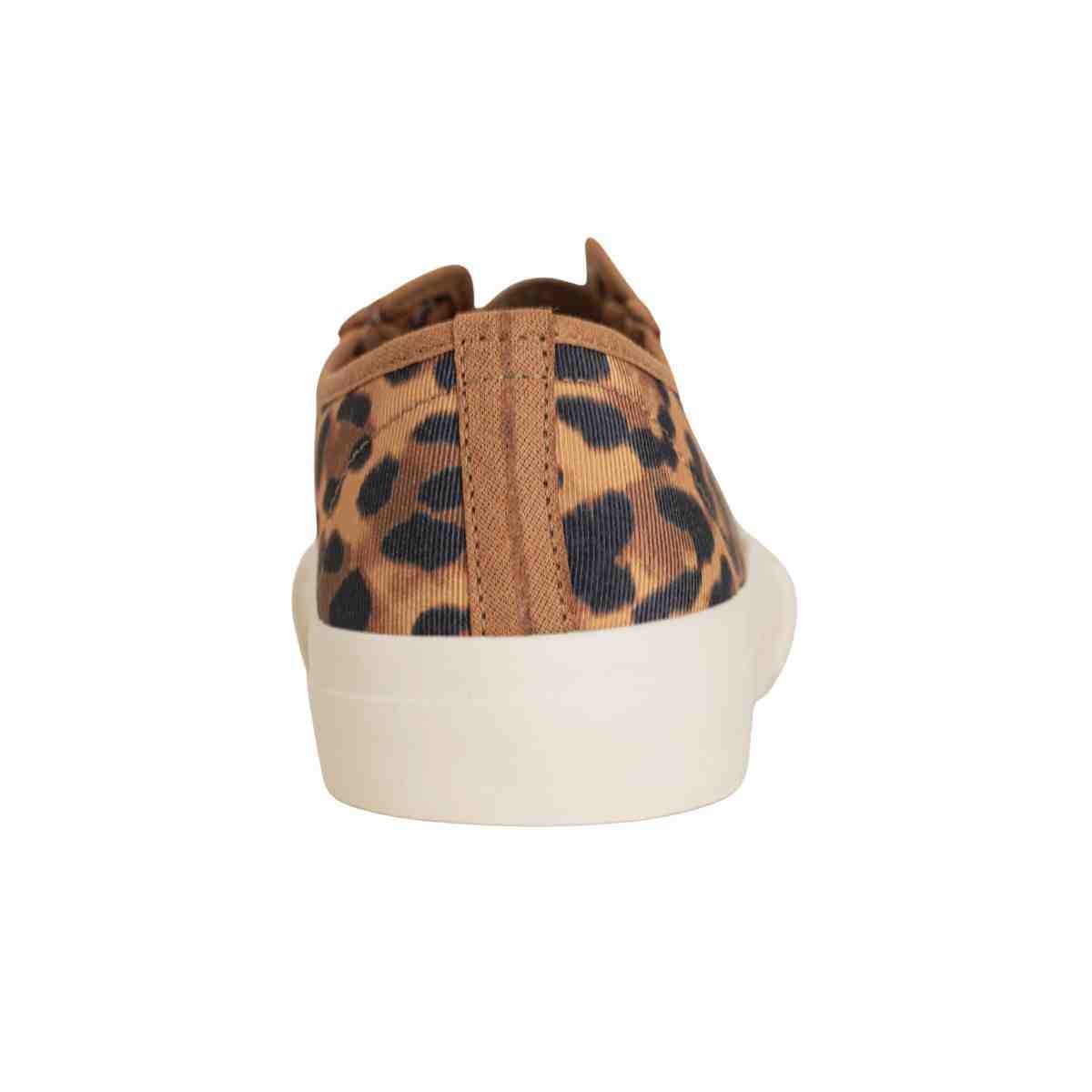 Tênis Feminino Dm Urban Slip On Animal Print Onca/Off White 4