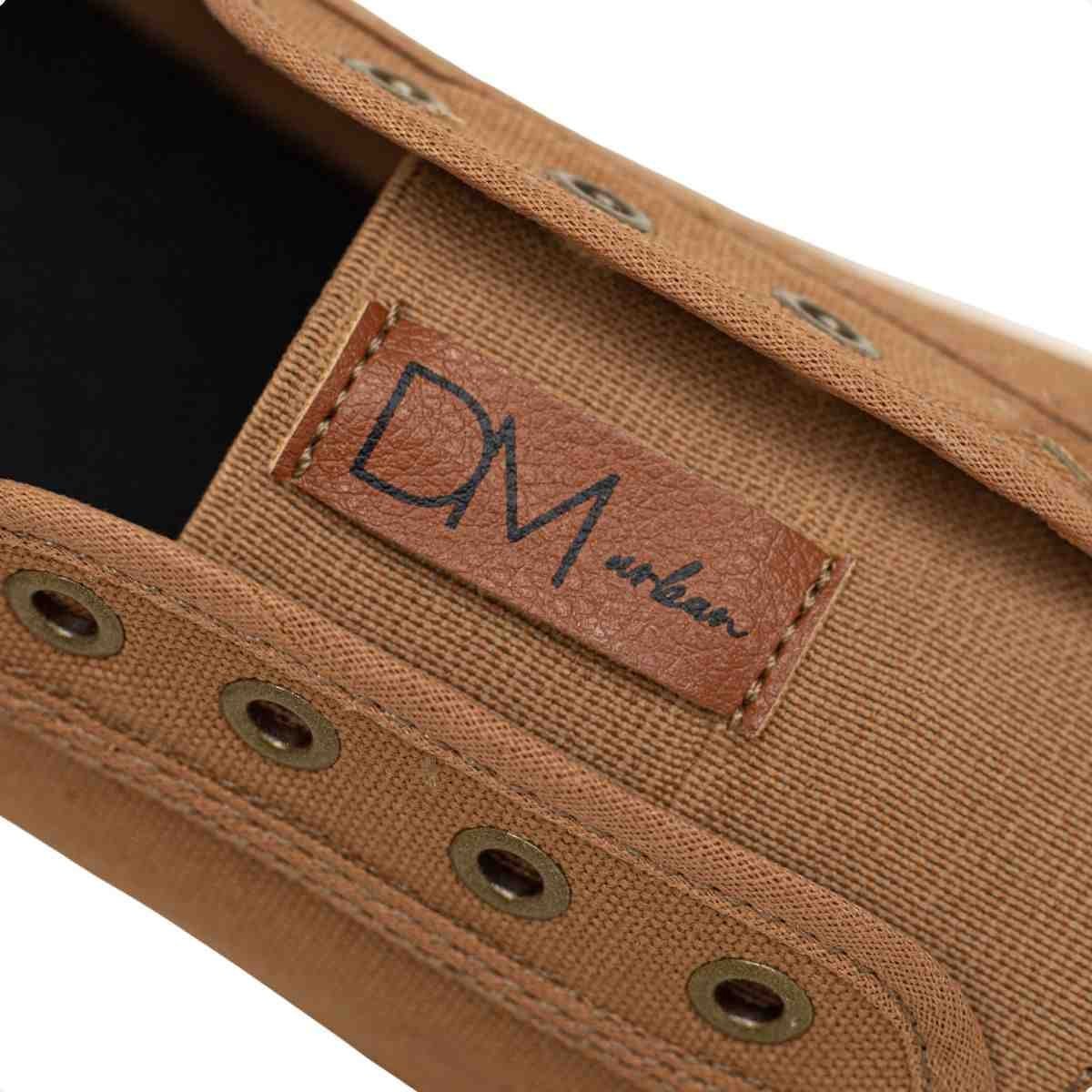 Tênis Feminino Dm Urban Slip On Caramelo Caramelo/Off White 3