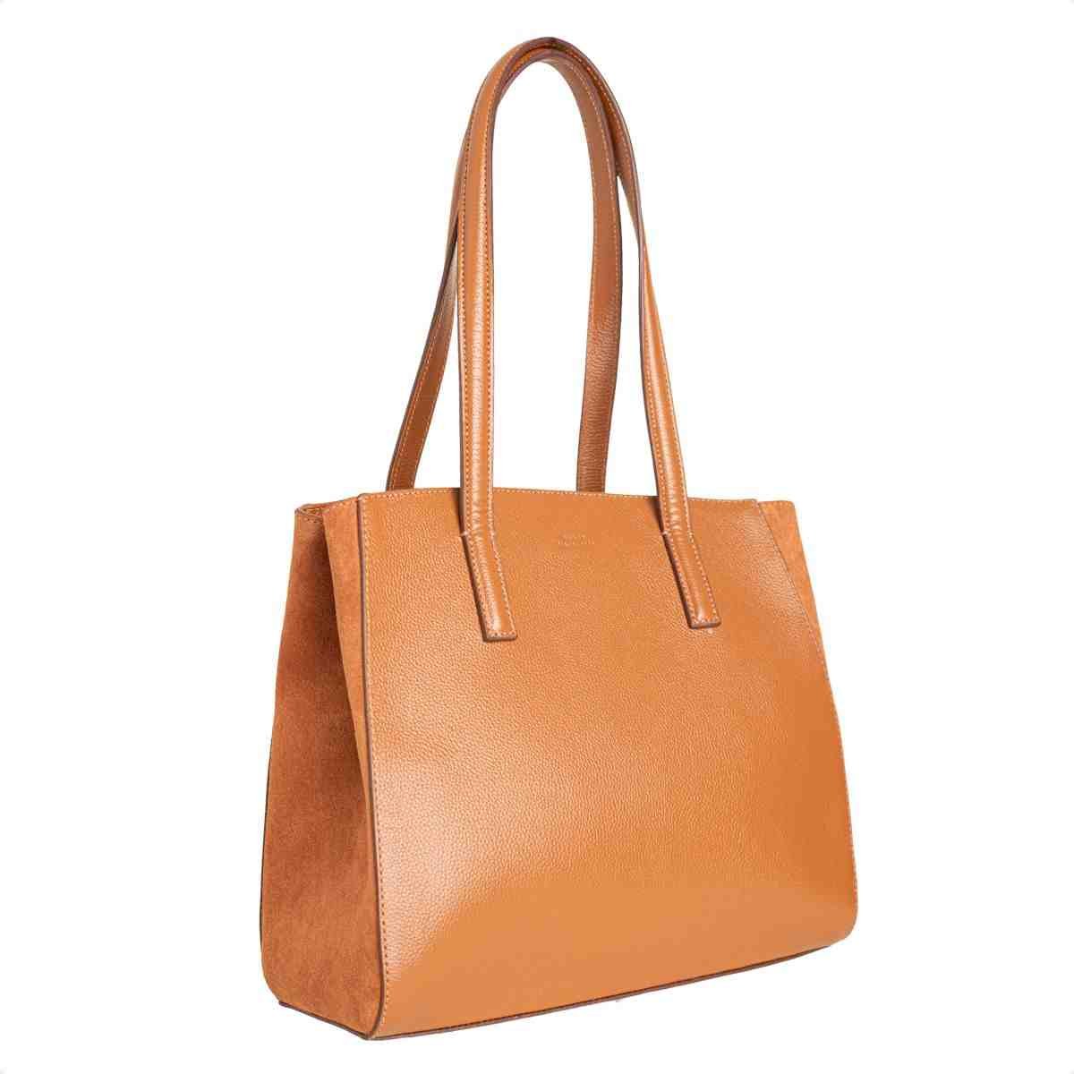 Bolsa Feminina Dm Shopping Bag Tiracolo Marrom 2
