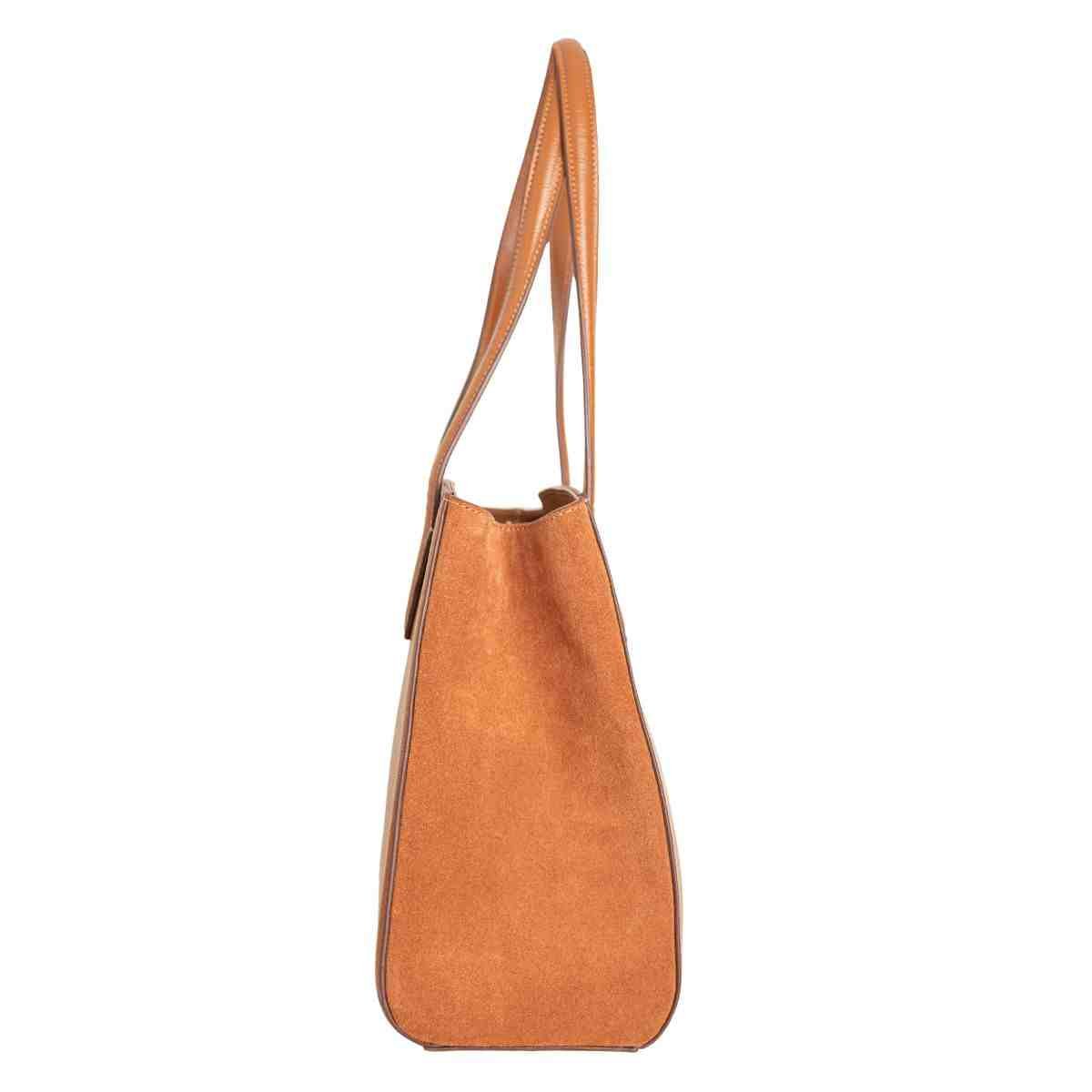 Bolsa Feminina Dm Shopping Bag Tiracolo Marrom 4