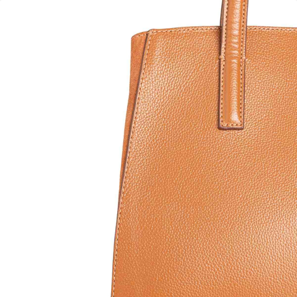 Bolsa Feminina Dm Shopping Bag Tiracolo Marrom 6