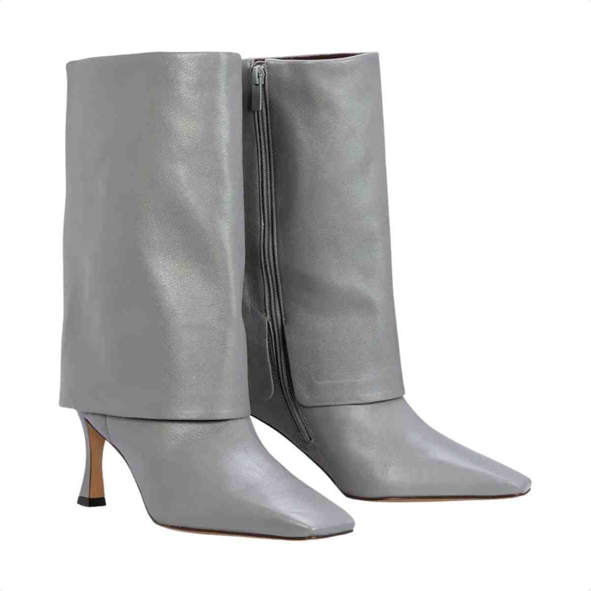 Bota Cano Alto Feminino Capodarte Carbono Carbono 3
