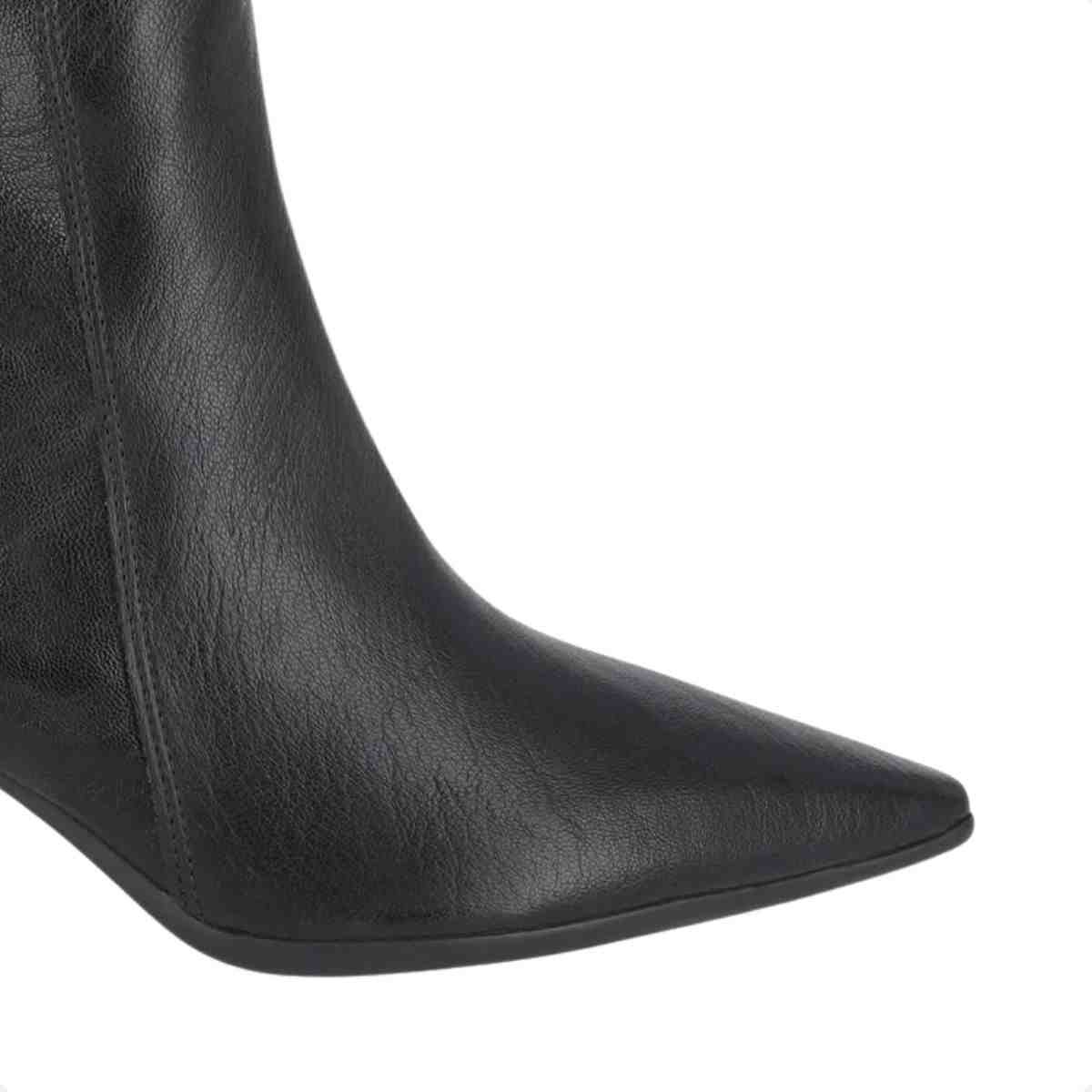 Bota Cano Baixo Feminino Piccadilly Preto Preto 7