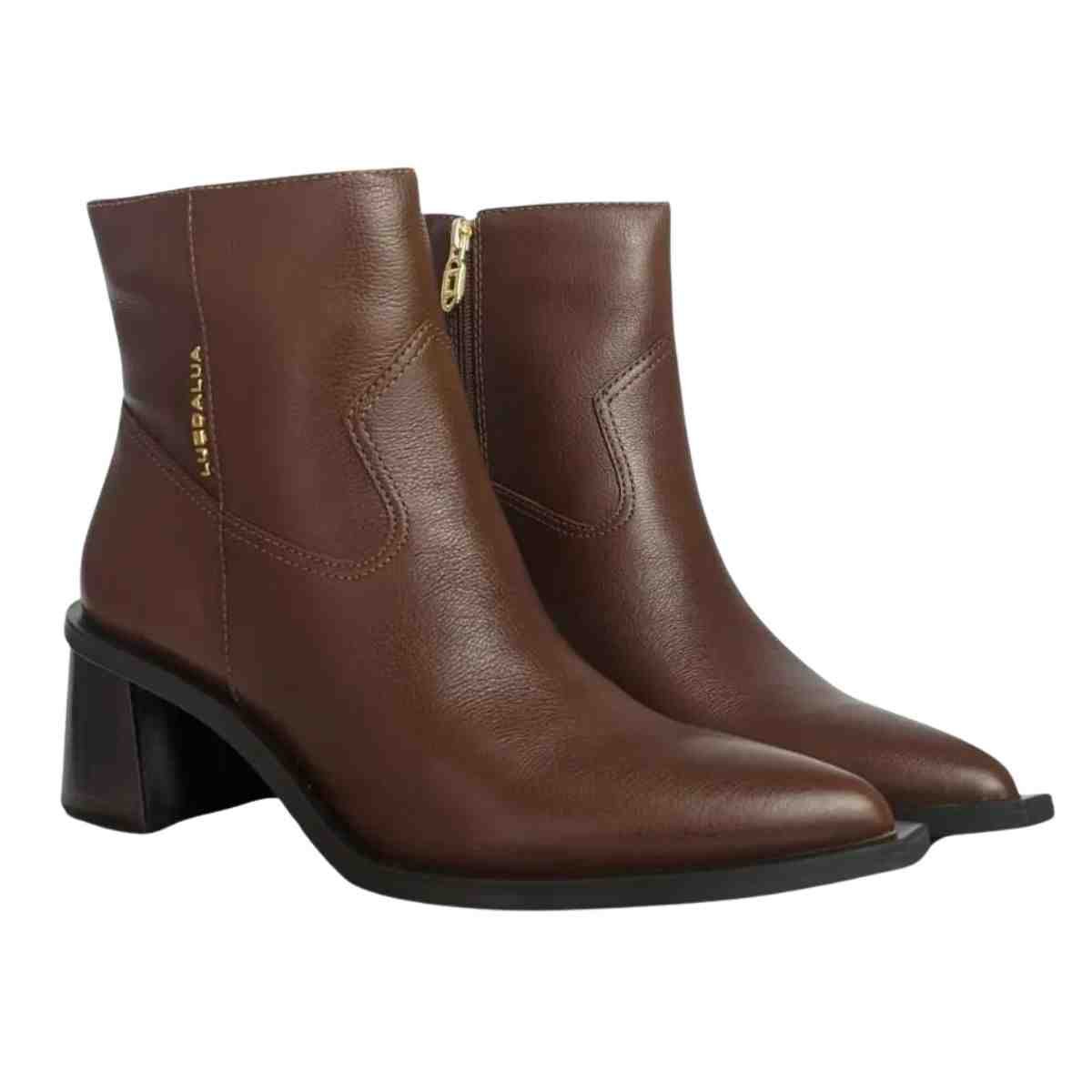 Bota Cano Baixo Feminino Luz Da Lua Trufa Trufa 2