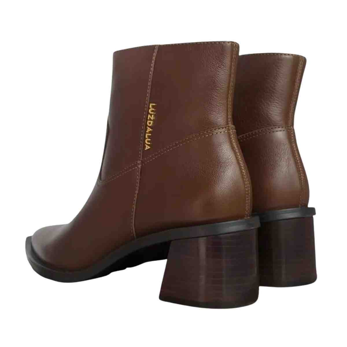 Bota Cano Baixo Feminino Luz Da Lua Trufa Trufa 5