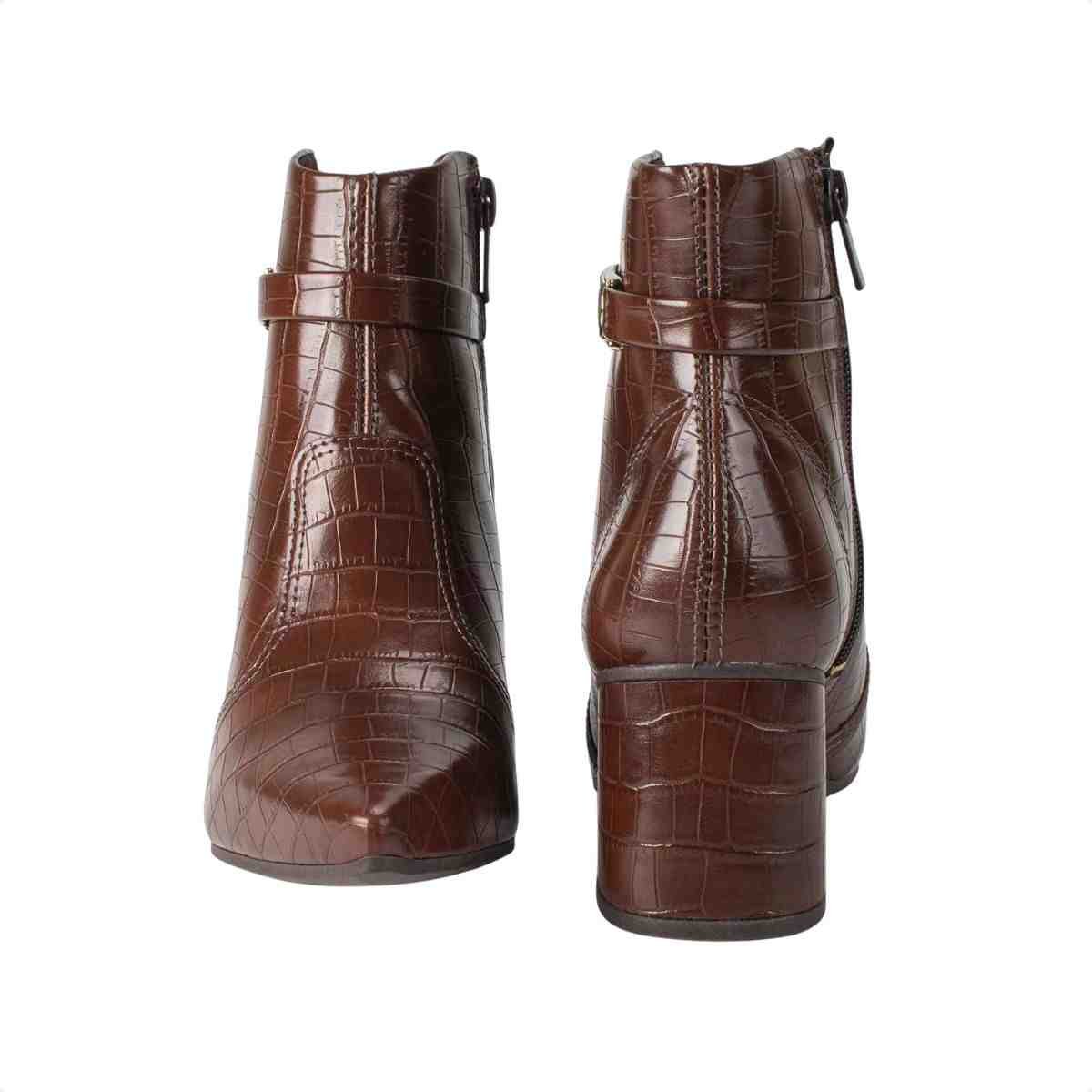 Bota Cano Médio Feminino Dakota Cafe Café 5