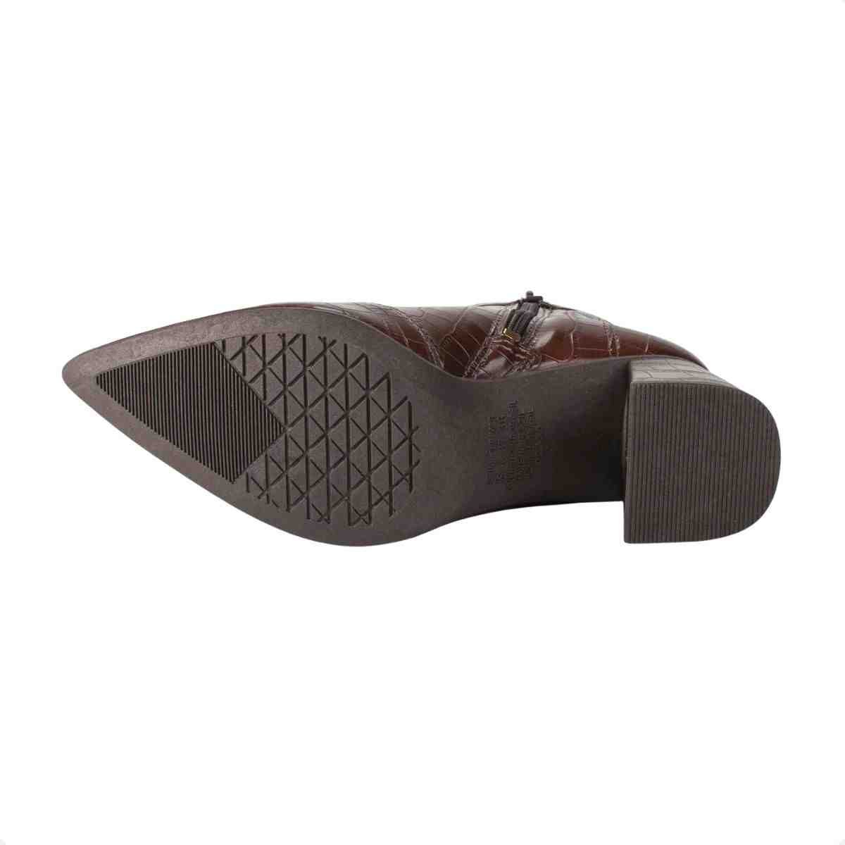 Bota Cano Médio Feminino Dakota Cafe Café 7