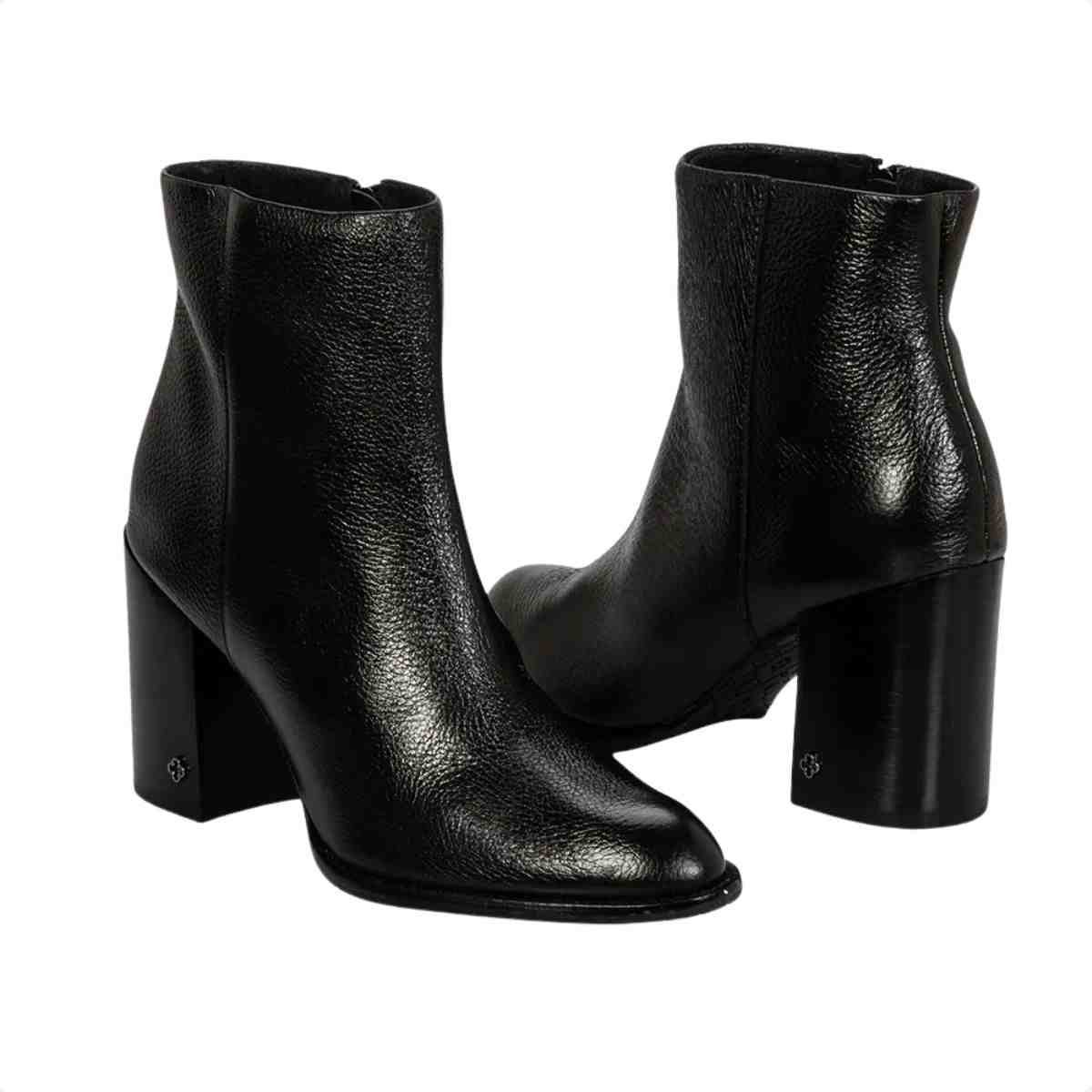 Bota Cano Médio Feminino Capodarte Preto Preto 3