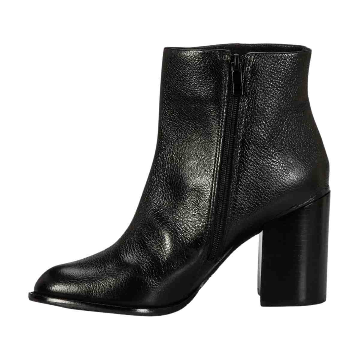 Bota Cano Médio Feminino Capodarte Preto Preto 4
