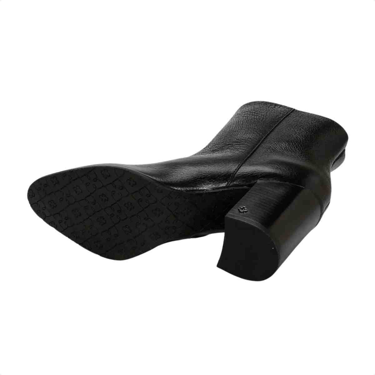 Bota Cano Médio Feminino Capodarte Preto Preto 5