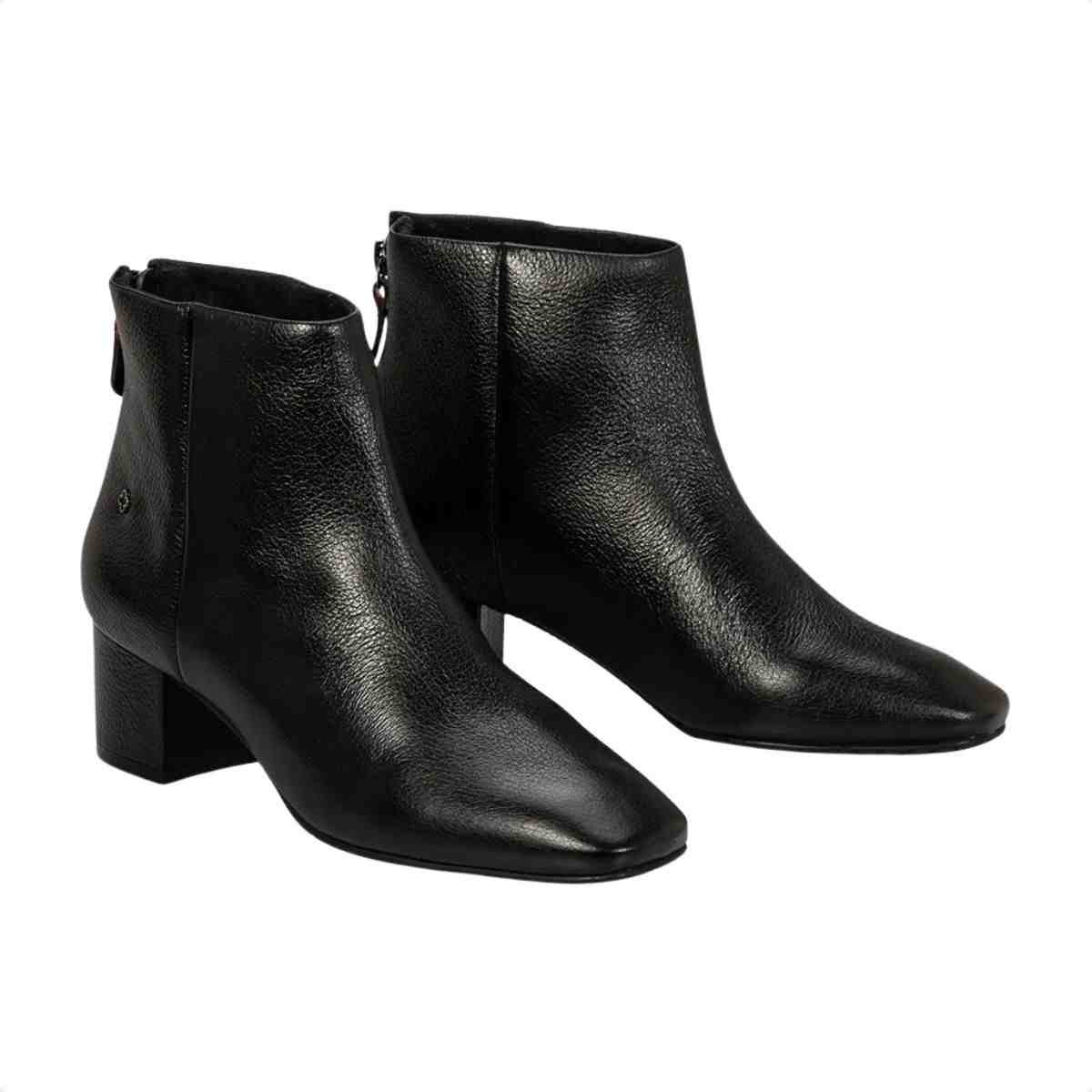 Bota Cano Médio Feminino Capodarte Preto Preto 2