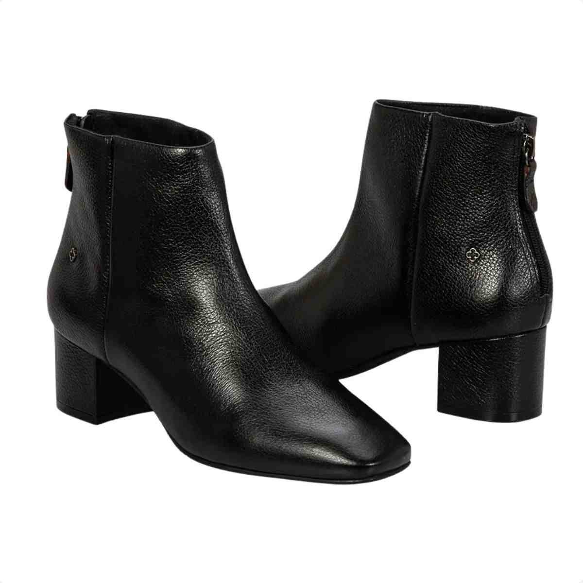 Bota Cano Médio Feminino Capodarte Preto Preto 3