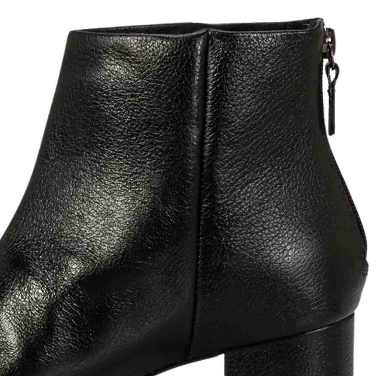 Bota Cano Médio Feminino Capodarte Preto Preto 6