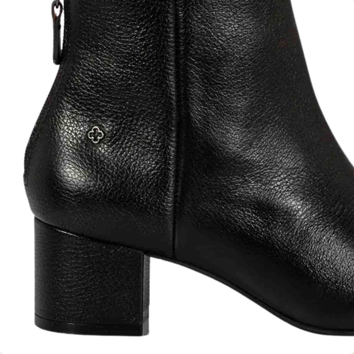 Bota Cano Médio Feminino Capodarte Preto Preto 7
