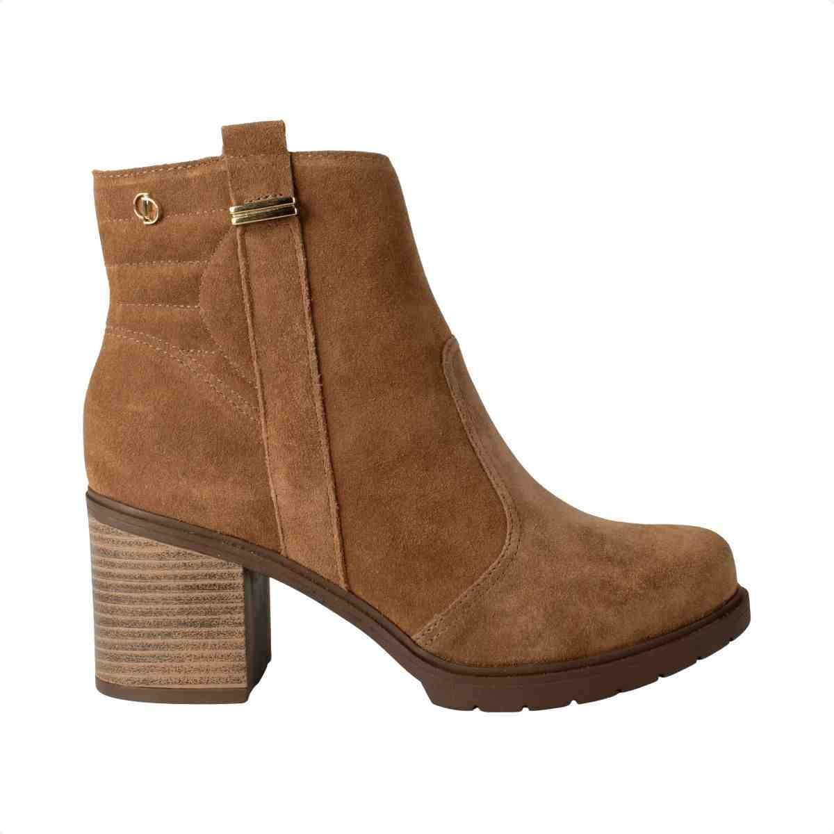 Bota Cano Médio Feminino Dakota Marrom