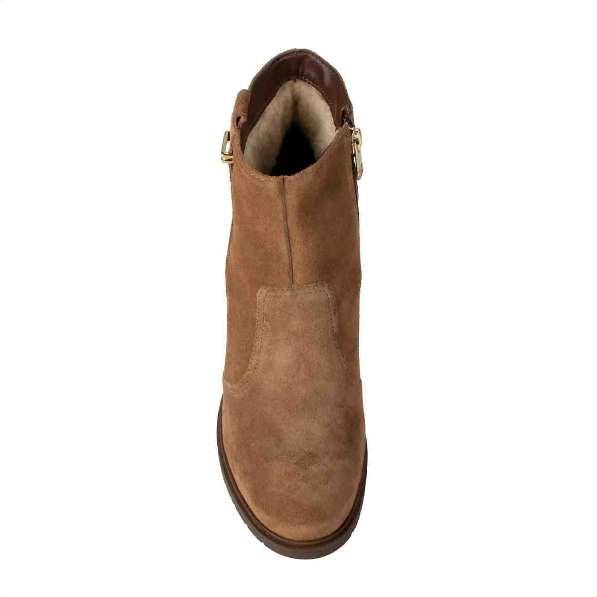 Bota Cano Médio Feminino Dakota Marrom Marrom 5