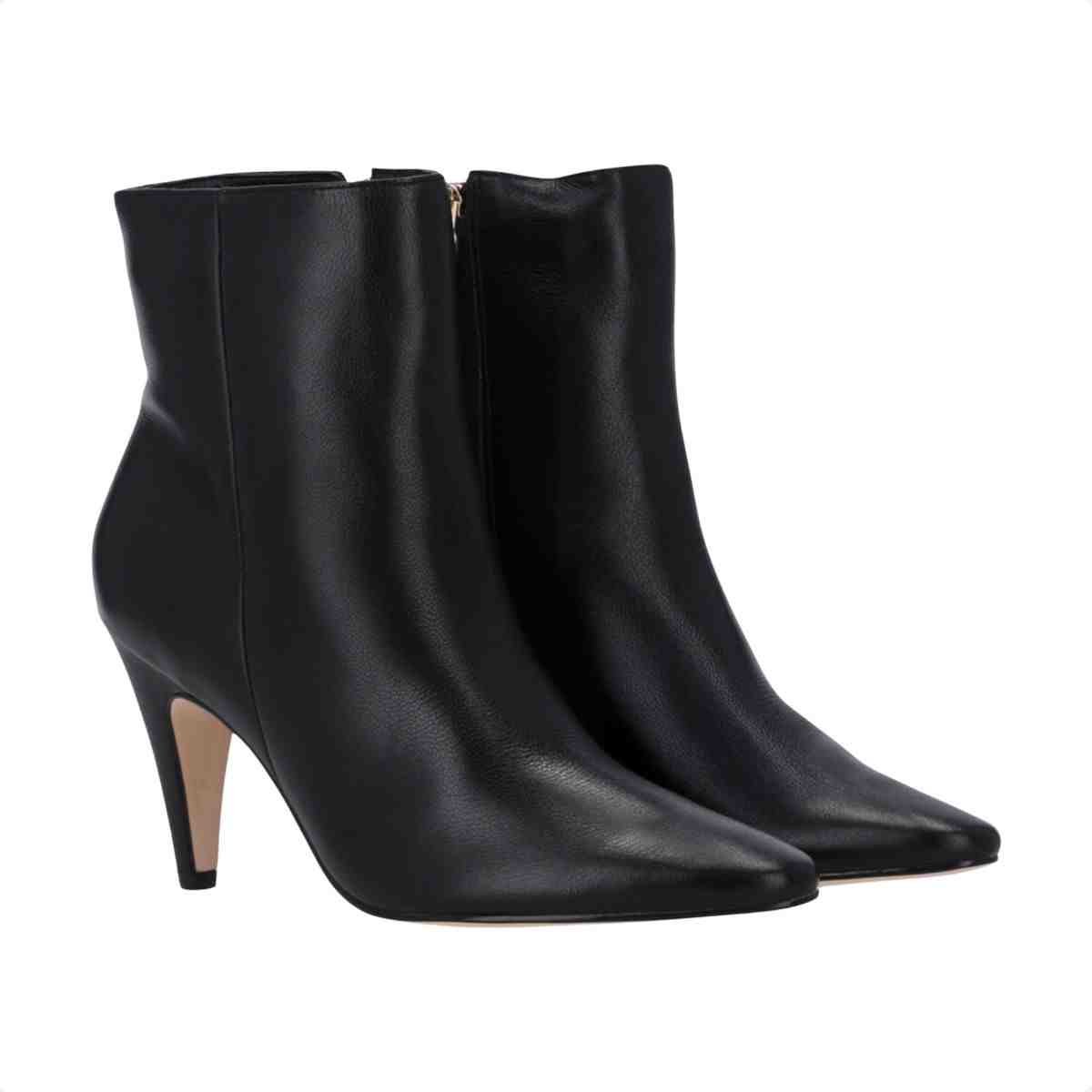 Bota Cano Médio Feminino Luz Da Lua Preto Preto 7