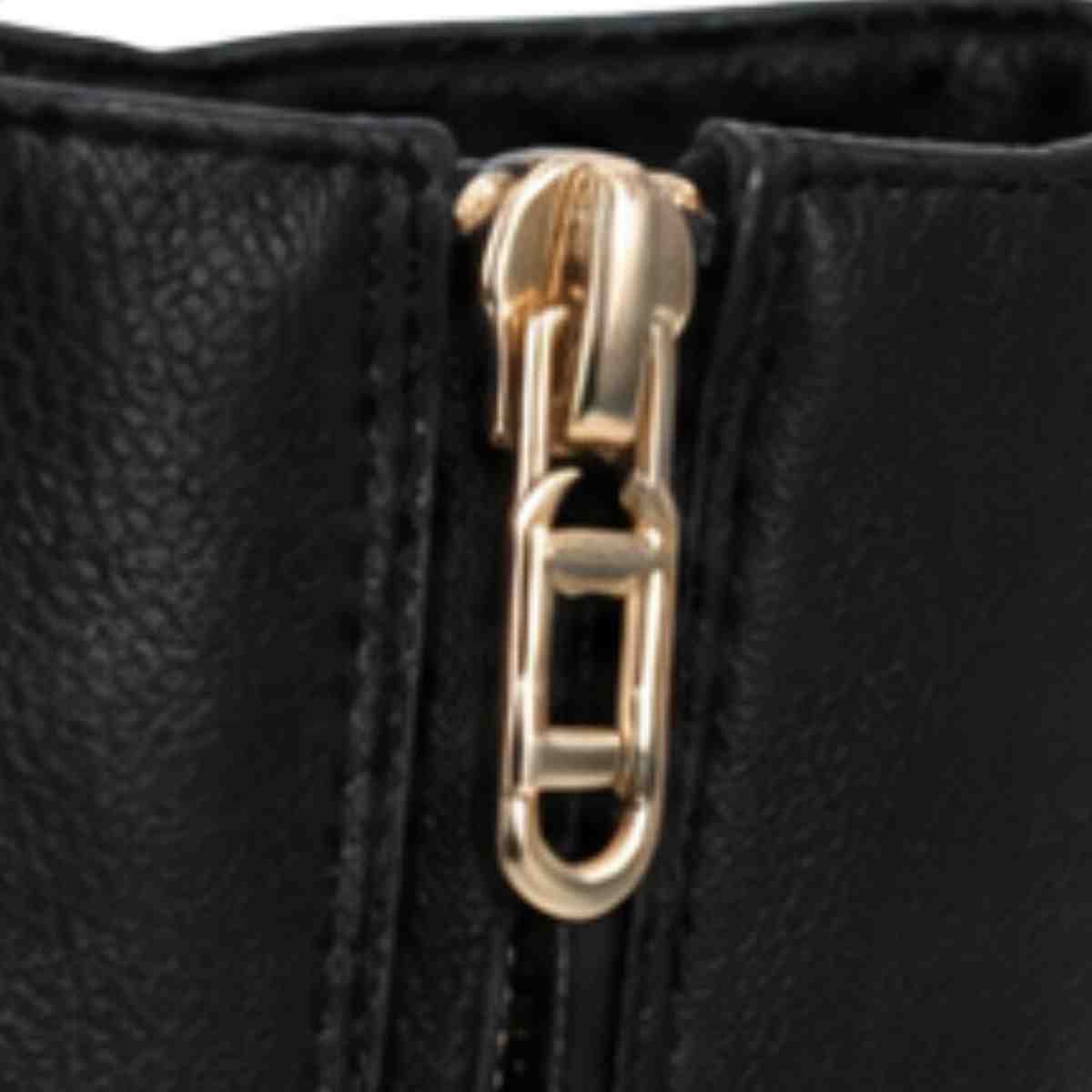 Bota Cano Médio Feminino Luz Da Lua Preto Preto 3