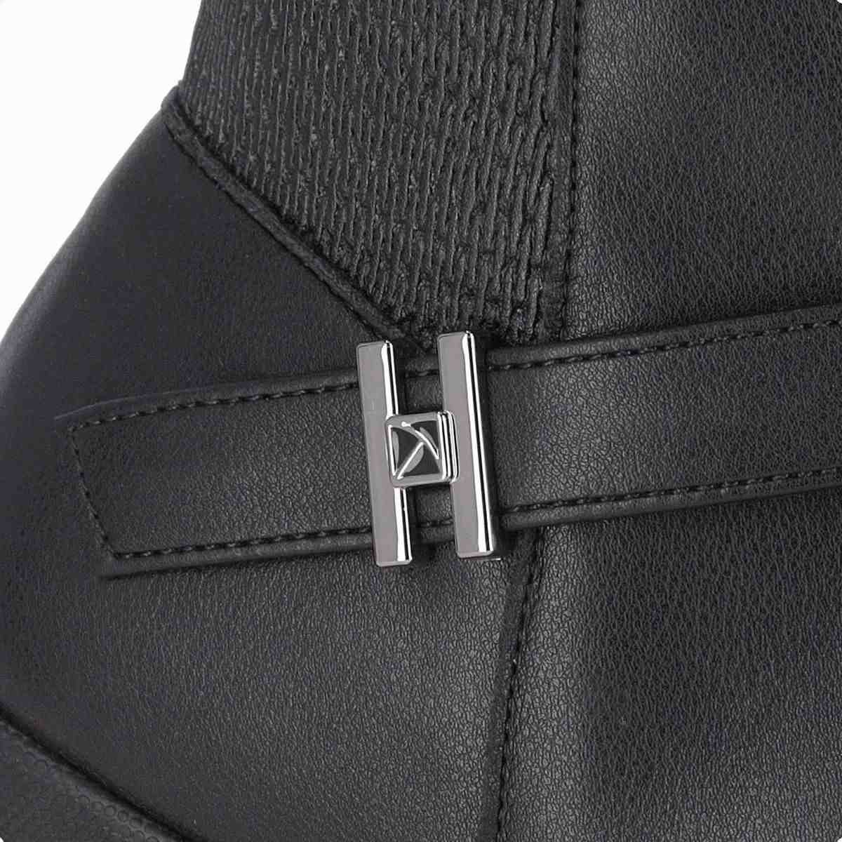 Bota Cano Médio Feminino Piccadilly Preto Preto 3