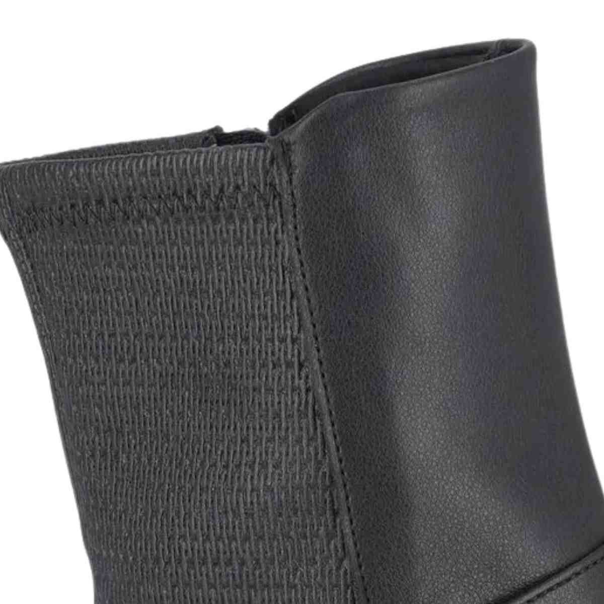 Bota Cano Médio Feminino Piccadilly Preto Preto 4