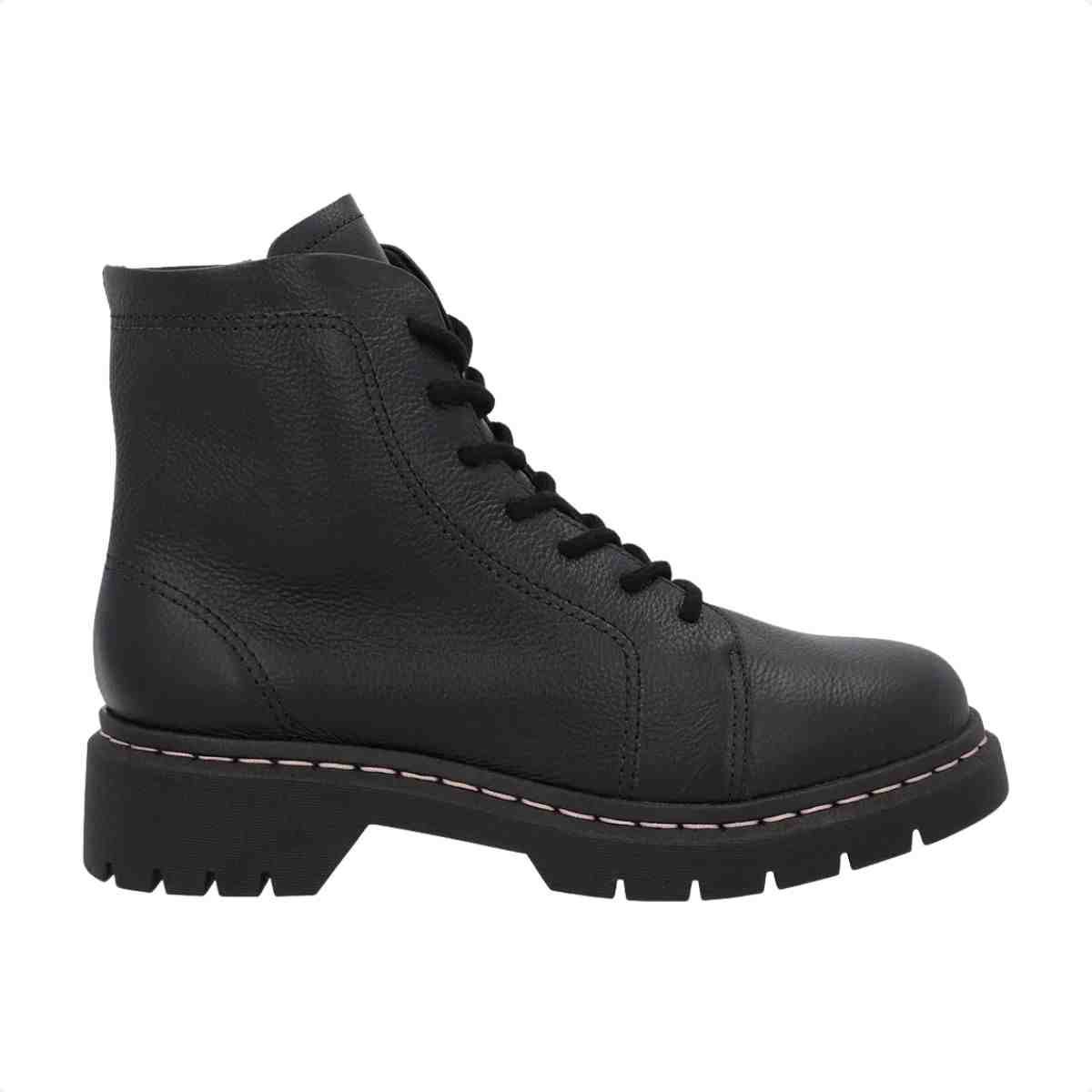Bota Coturno Feminino Usaflex Preto Preto 1