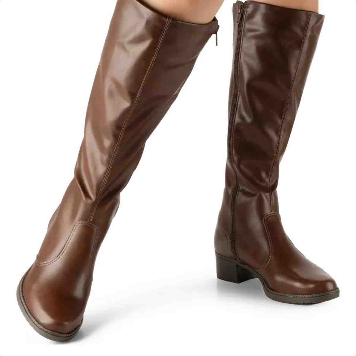 Bota Montaria Feminino Mississipi Cacau Marrom 3