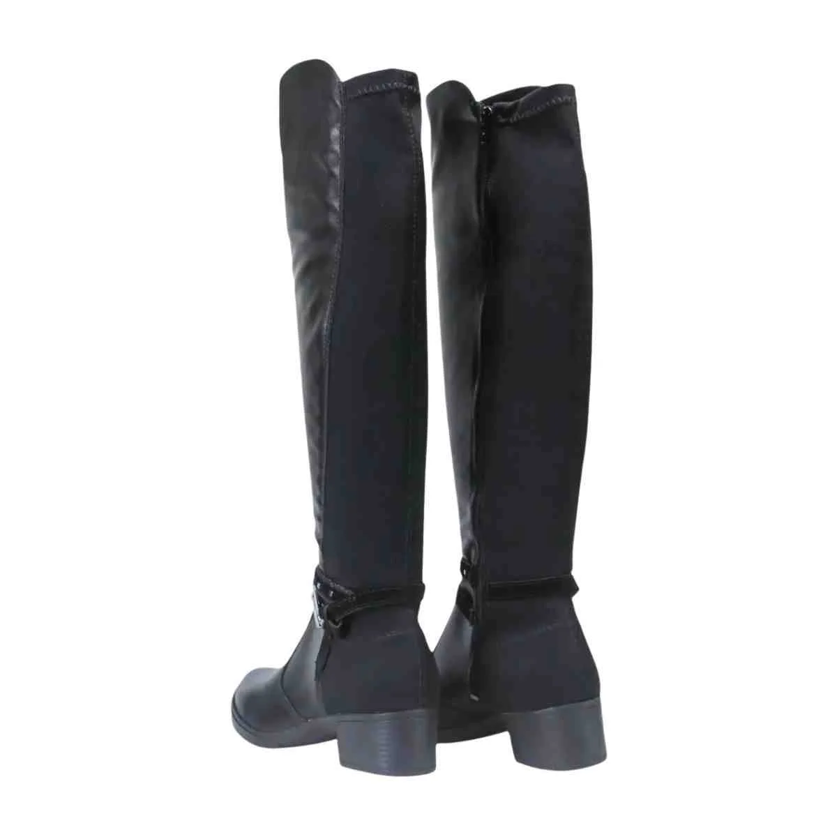Bota Montaria Feminino Mississipi Preto Preto 4